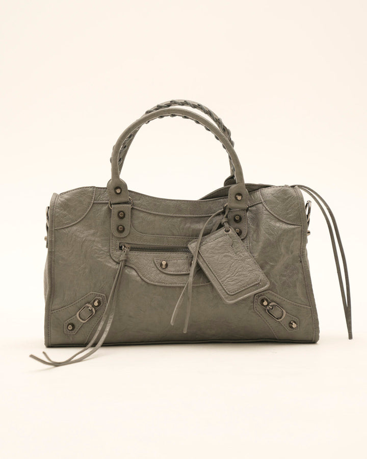 Sac à Épaule Femme en Cuir – Grand Format Zippé