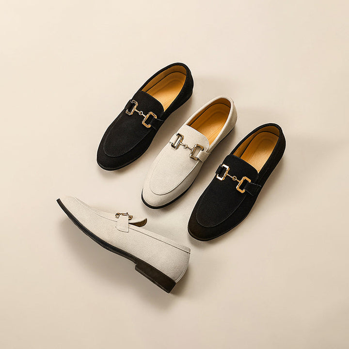 Mocassins Invité De Mariage À Bout Rond À Enfiler Pour Homme | Formels
