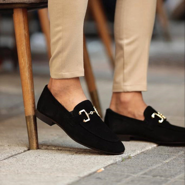 Mocassins Invité De Mariage À Bout Rond À Enfiler Pour Homme | Formels