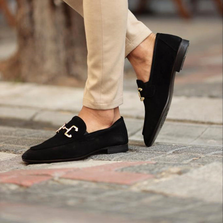 Mocassins Invité De Mariage À Bout Rond À Enfiler Pour Homme | Formels