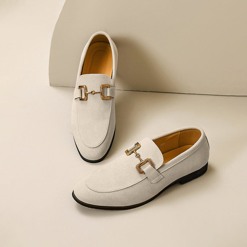 Mocassins Invité De Mariage À Bout Rond À Enfiler Pour Homme | Formels