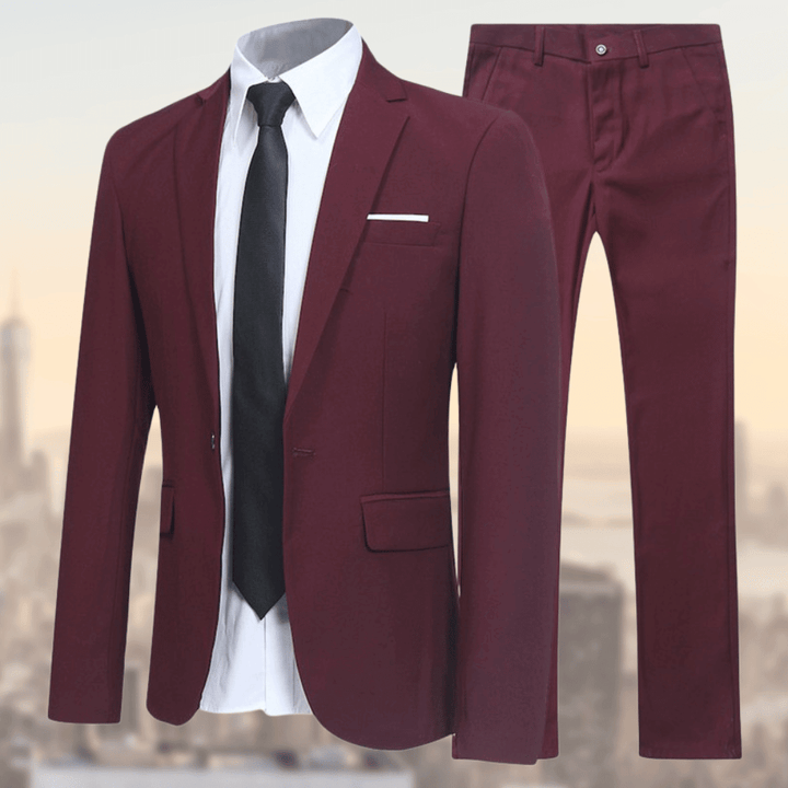Costume 2 Pièces Sur Mesure Invité De Mariage Pour Homme | Classique