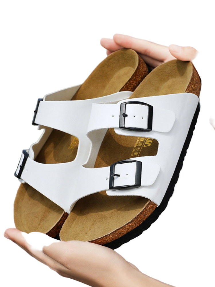 Sandales Florent de marche pour femme, semelle absorbante et design aéré adapté aux longues journées estivales.