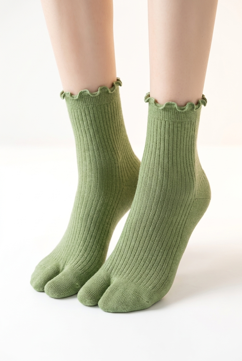 Women's Tabi Split-Toe Cotton-Blend Socks