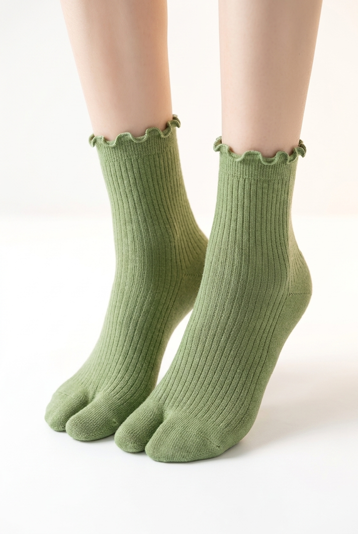 Women's Tabi Split-Toe Cotton-Blend Socks
