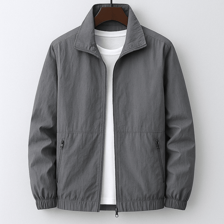 Veste d’Été Légère Homme – Respirante, Coupe Ajustée et Zippée