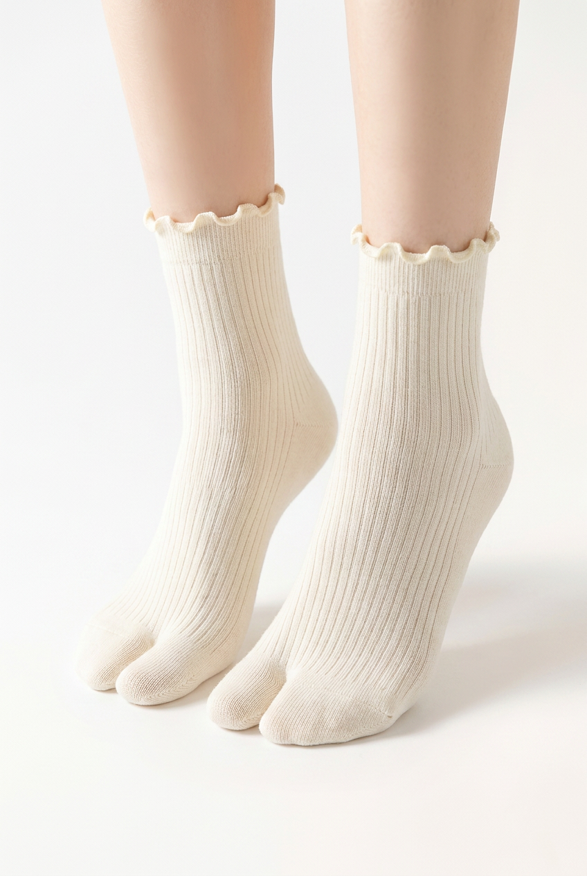 Women's Tabi Split-Toe Cotton-Blend Socks