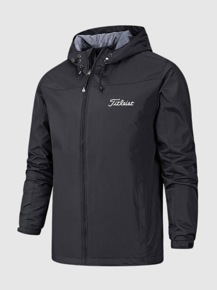 Veste Imperméable et Coupe-Vent à Capuche Homme