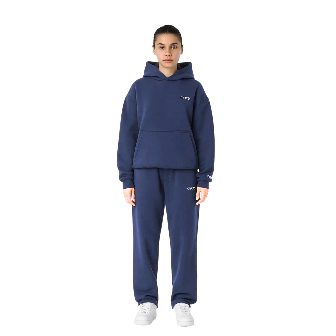 Completo da jogging da donna – taglio casual con cappuccio