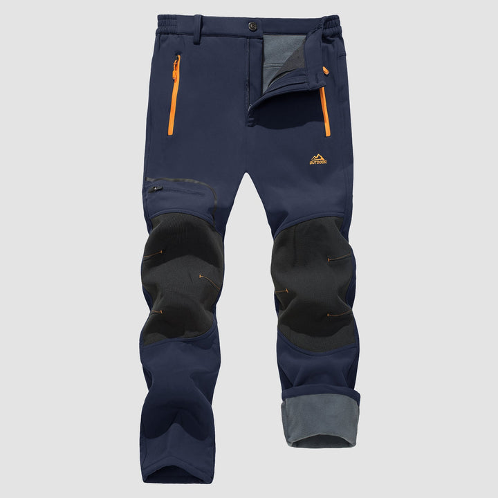 Pantaloni softshell da uomo, foderati in pile e idrorepellenti