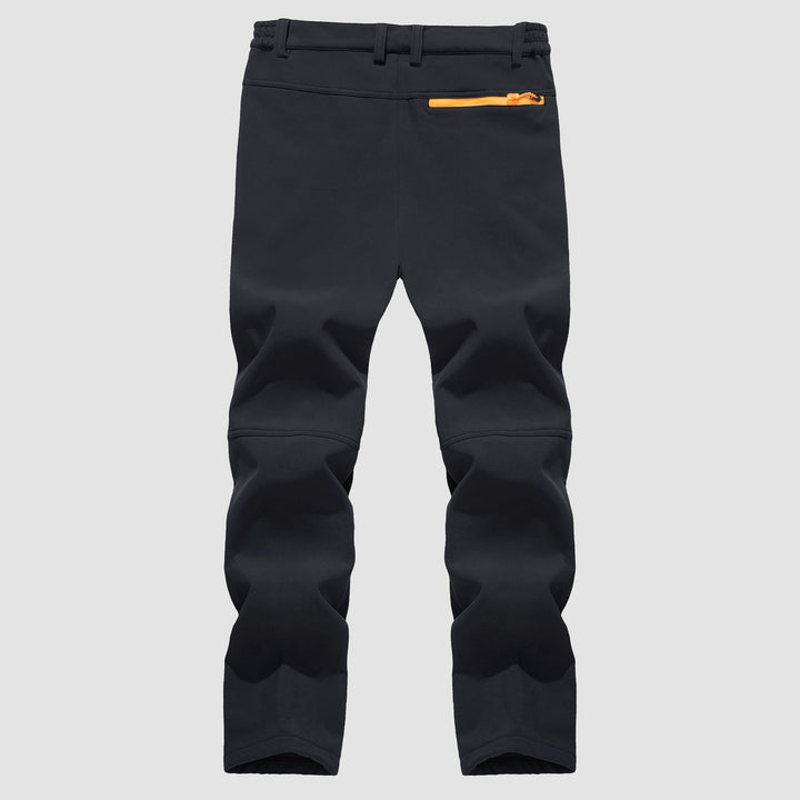 Pantaloni softshell da uomo, foderati in pile e idrorepellenti