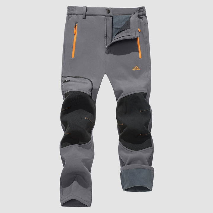 Pantaloni softshell da uomo, foderati in pile e idrorepellenti