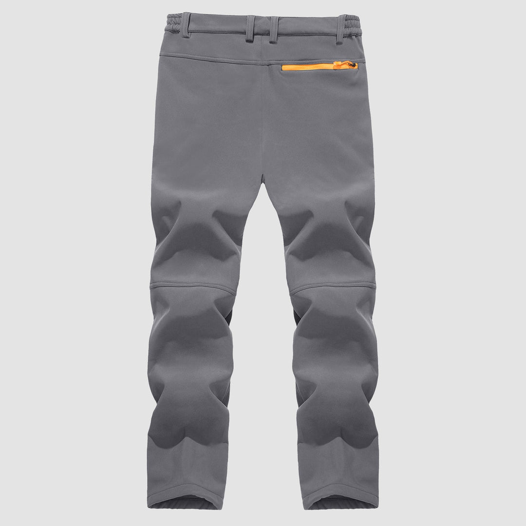 Pantaloni softshell da uomo, foderati in pile e idrorepellenti