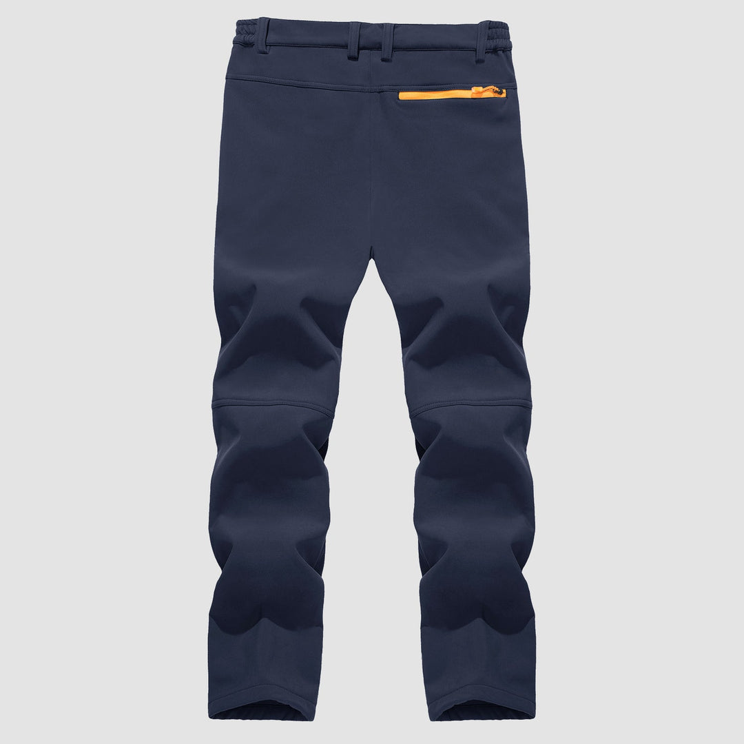 Pantaloni softshell da uomo, foderati in pile e idrorepellenti