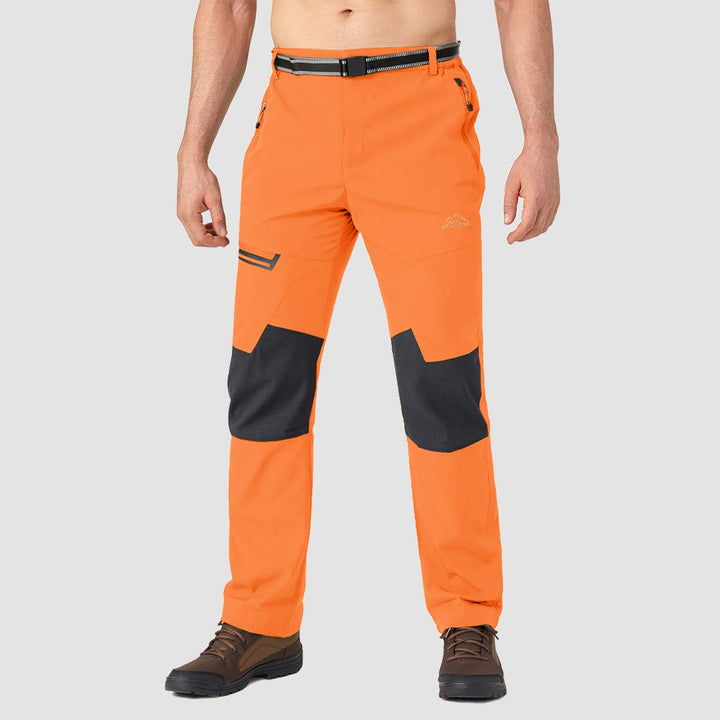 Pantaloni da sci da uomo imbottiti in pile e idrorepellenti