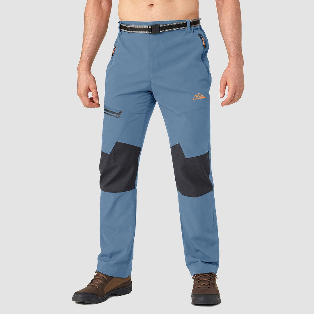 Pantaloni da sci da uomo imbottiti in pile e idrorepellenti