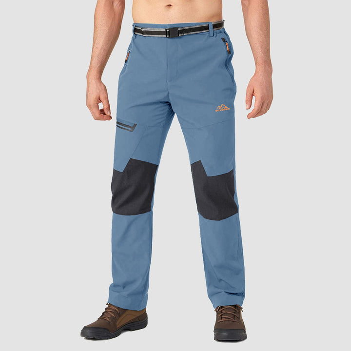 Pantaloni da sci da uomo imbottiti in pile e idrorepellenti