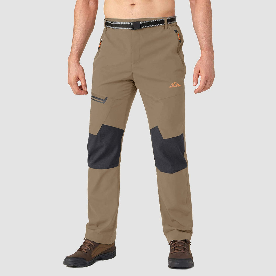 Pantaloni da sci da uomo imbottiti in pile e idrorepellenti