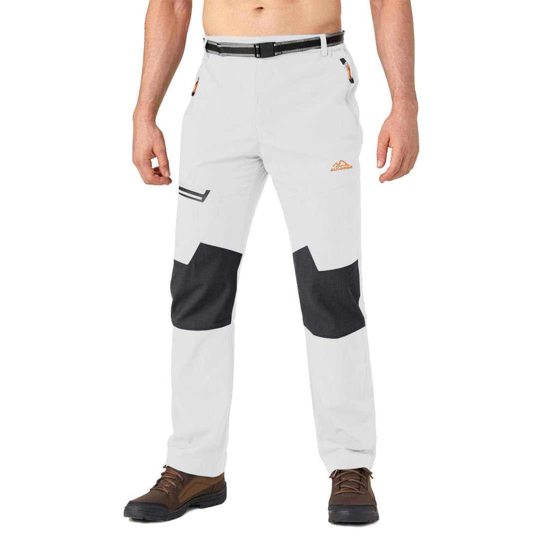 Pantaloni da sci da uomo imbottiti in pile e idrorepellenti