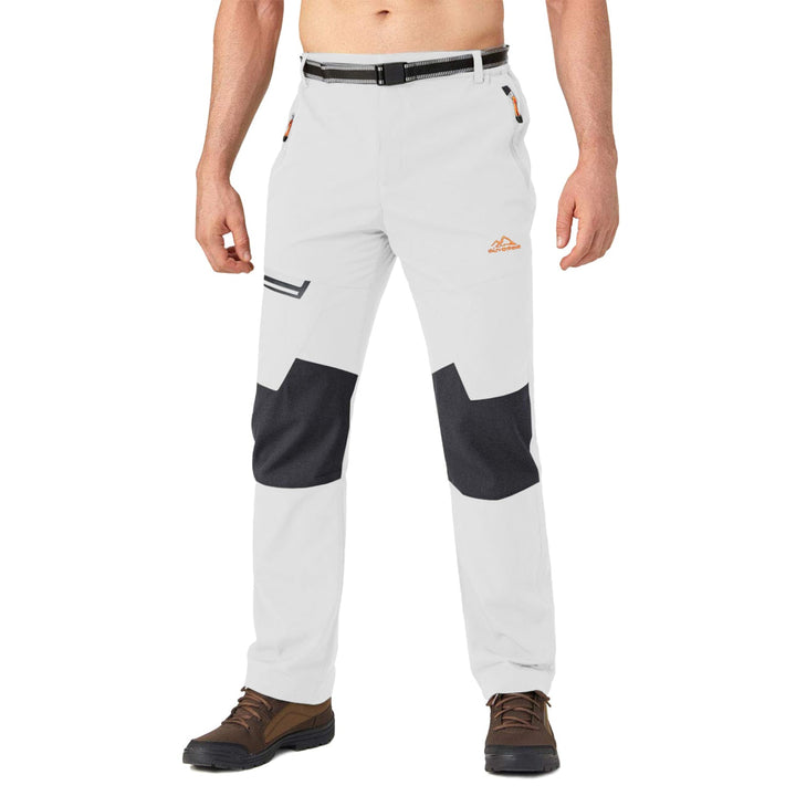 Pantaloni da sci da uomo imbottiti in pile e idrorepellenti