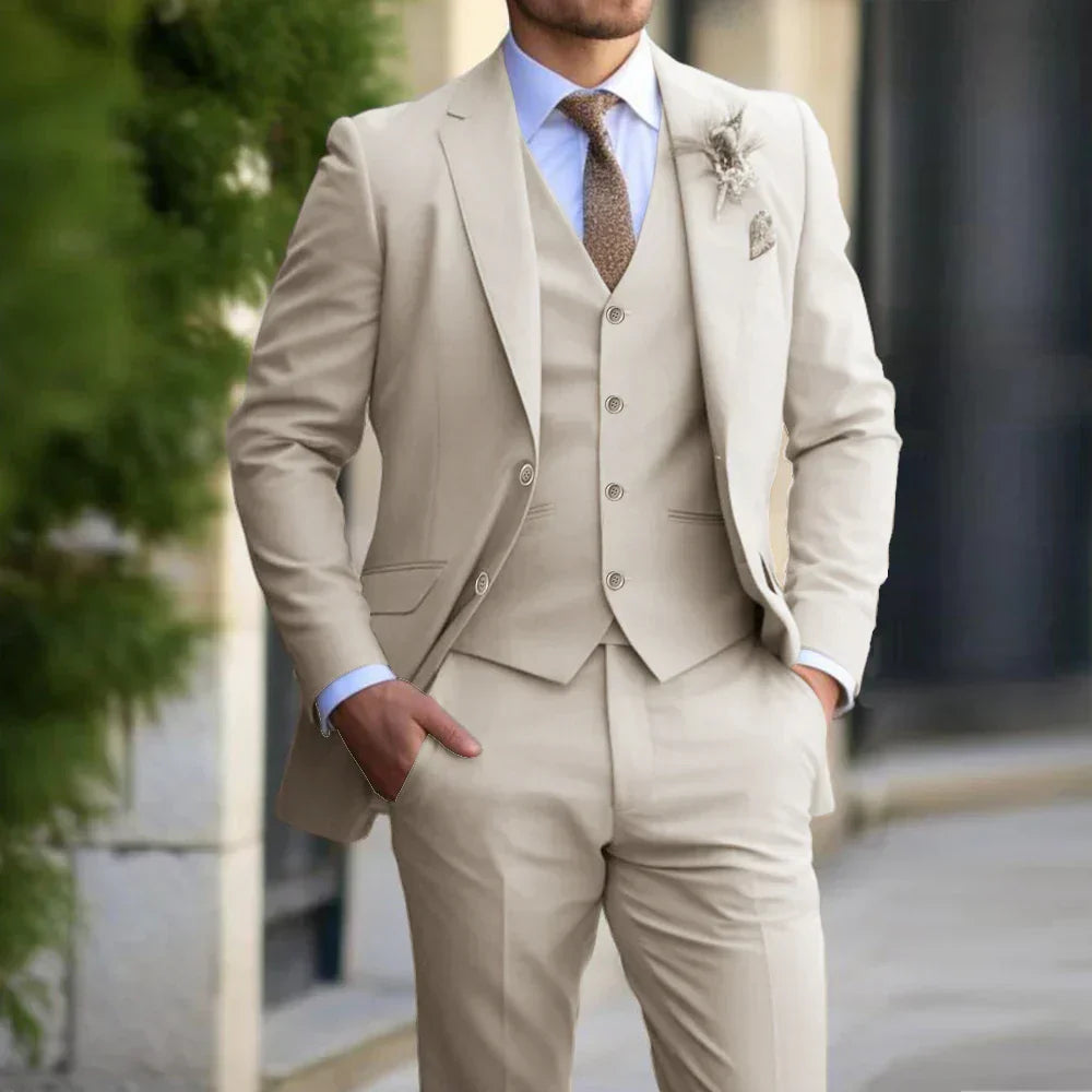 Costume 3 Pièces Pour Invité De Mariage Pour Homme | Moderne