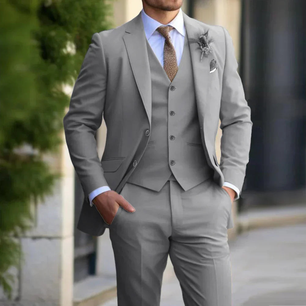 Costume 3 Pièces Pour Invité De Mariage Pour Homme | Moderne