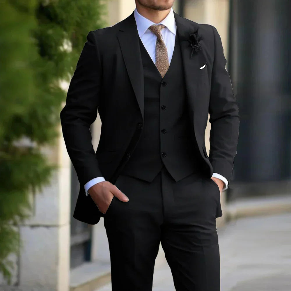 Costume 3 Pièces Pour Invité De Mariage Pour Homme | Moderne