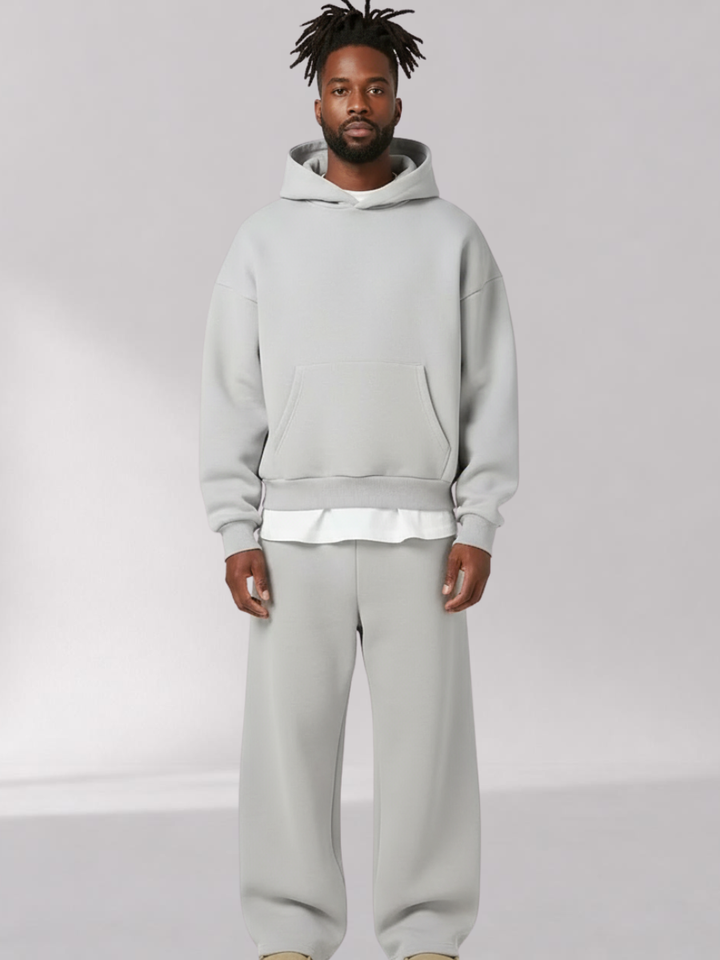 Ensemble Survêtement Homme à Capuche – Jogger Coupe Droite