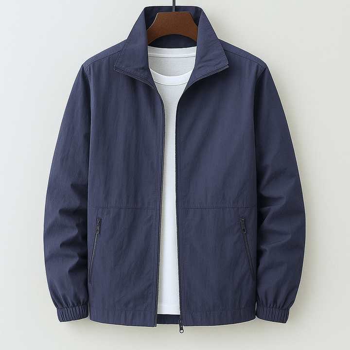 Veste d’Été Légère Homme – Respirante, Coupe Ajustée et Zippée