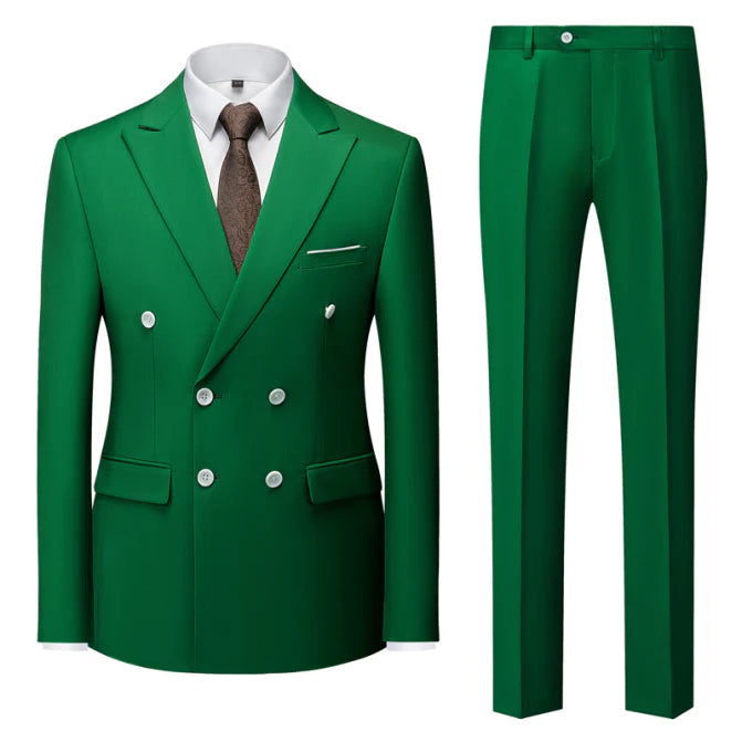 Costume À Double Boutonnage Invité De Mariage Pour Homme | Deux Pièces