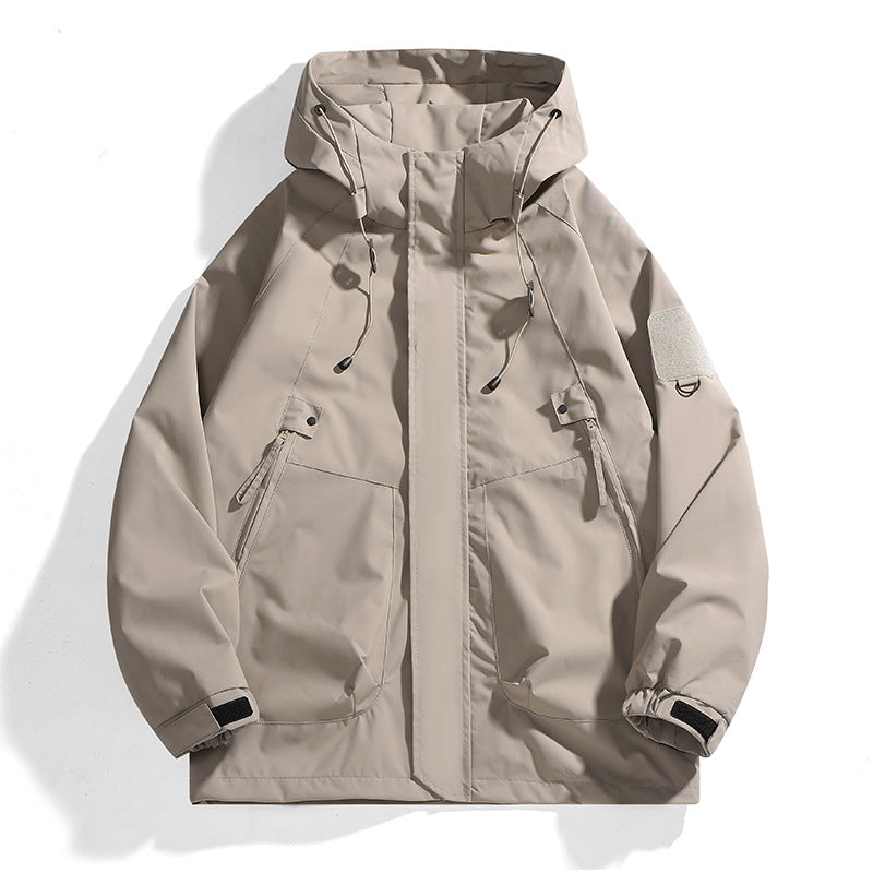 Veste Outdoor Coupe-Vent à Capuche Homme – Légère et Compacte