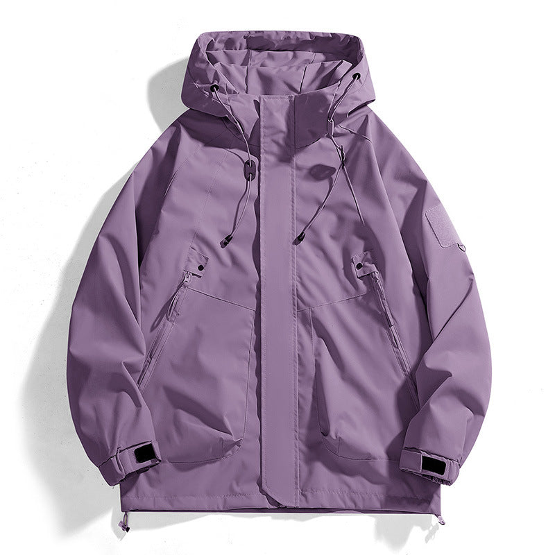 Veste Outdoor Coupe-Vent à Capuche Homme – Légère et Compacte