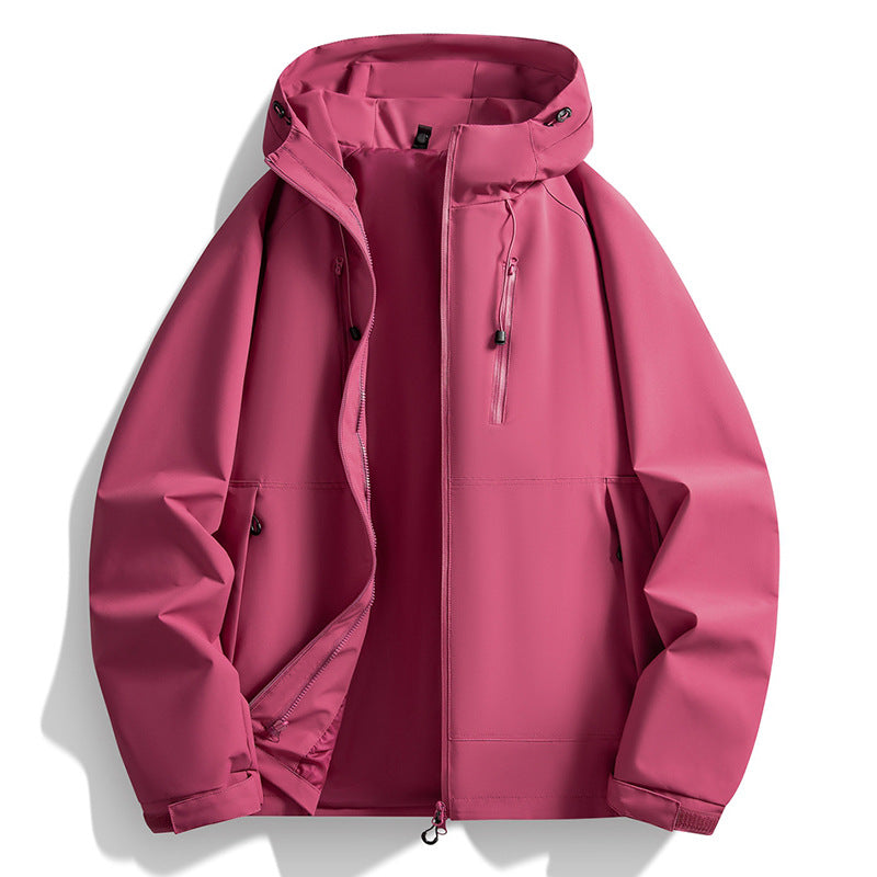 Veste Outdoor Coupe-Vent à Capuche Homme