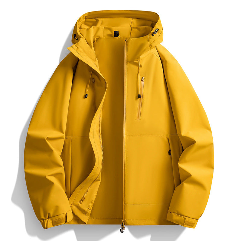 Veste Outdoor Coupe-Vent à Capuche Homme