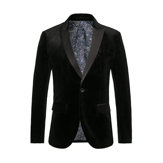 Veste Blazer Invité De Mariage À Un Bouton Pour Homme | Classique