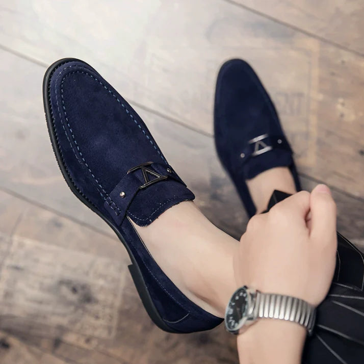 Invités De Mariage Mocassins À Enfiler À Boucle Pour Homme | Bout En Amande
