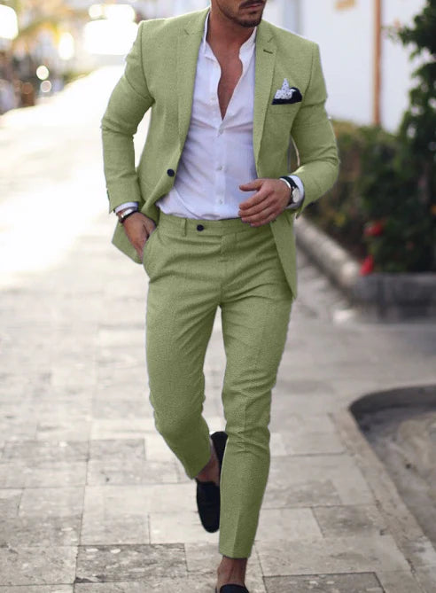 Costume Deux Pièces Sur Mesure Pour Invité De Mariage | Moderne