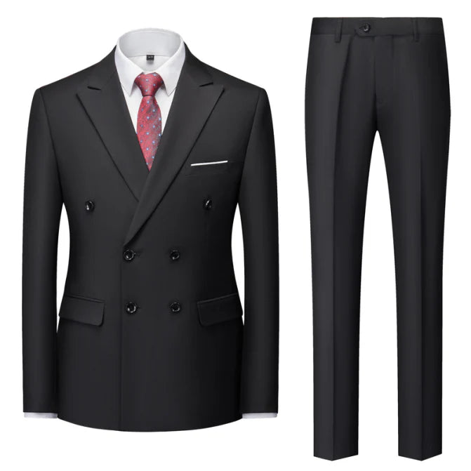 Costume À Double Boutonnage Invité De Mariage Pour Homme | Deux Pièces