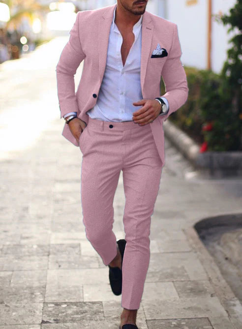 Costume Deux Pièces Sur Mesure Pour Invité De Mariage | Moderne