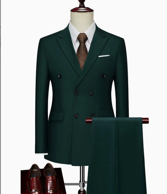 Costume À Double Boutonnage Invité De Mariage Pour Homme | Deux Pièces