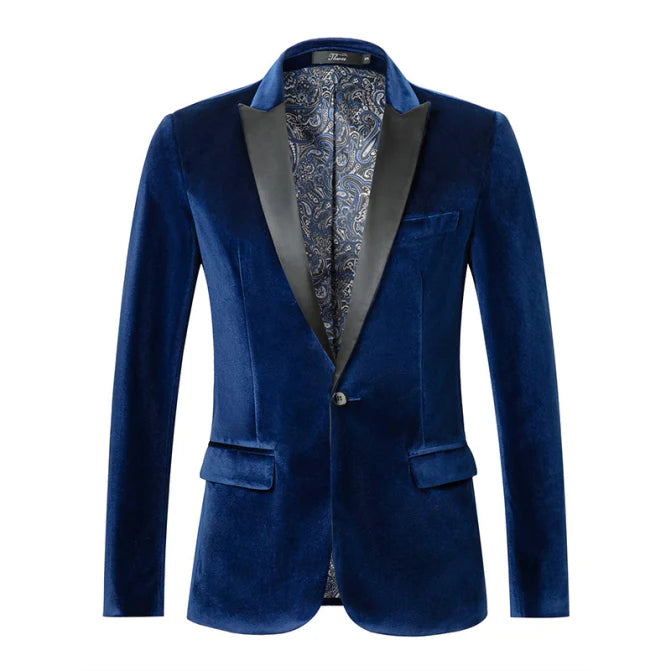 Veste Blazer Invité De Mariage À Un Bouton Pour Homme | Classique