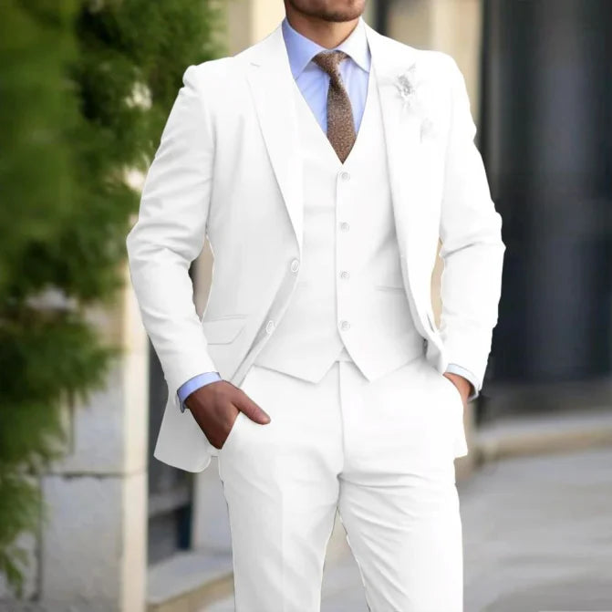 Costume Trois Pièces Invité À Un Mariage Pour Homme | Classique