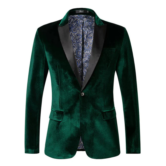 Veste Blazer Invité De Mariage À Un Bouton Pour Homme | Classique