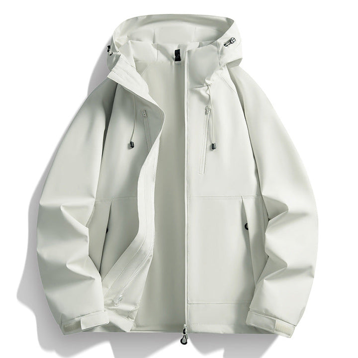 Veste Outdoor Coupe-Vent à Capuche Homme