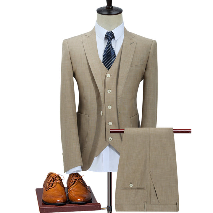 Costume Invité À Un Mariage Pour Homme À Simple Boutonnage | Motif Texturé