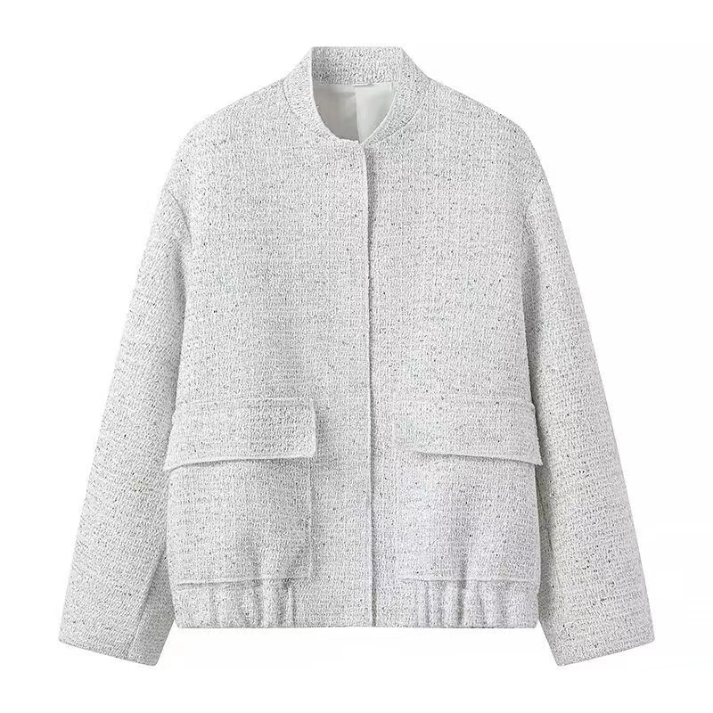 Veste De Femme Manches Longues Pailletten | Court