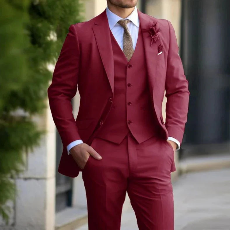 Costume Trois Pièces Invité À Un Mariage Pour Homme | Classique