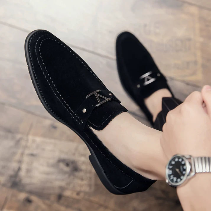 Invités De Mariage Mocassins À Enfiler À Boucle Pour Homme | Bout En Amande