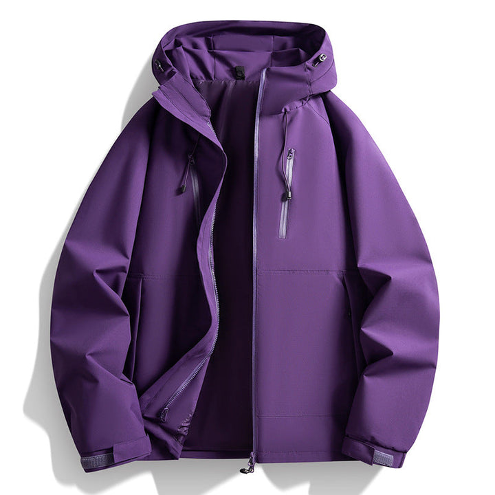 Veste Outdoor Coupe-Vent à Capuche Homme