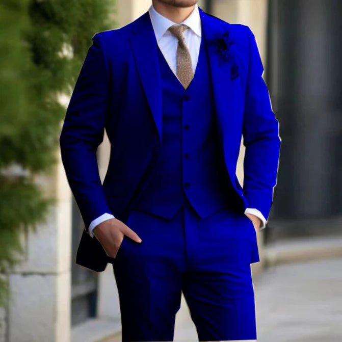Costume Trois Pièces Invité À Un Mariage Pour Homme | Classique